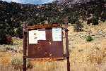 Trailhead Sign
